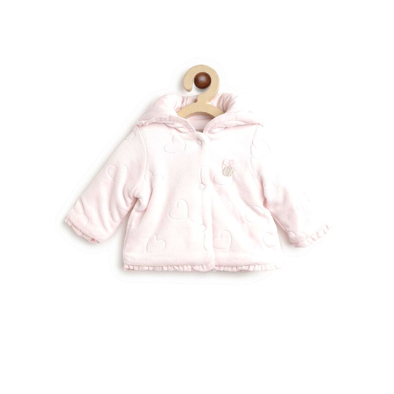 Front Open Velour Cardigan image number 0